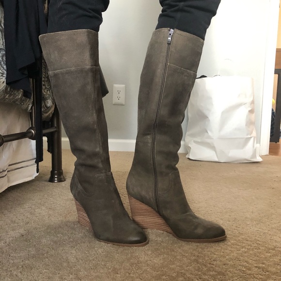 Franco Sarto Wedge Boots 